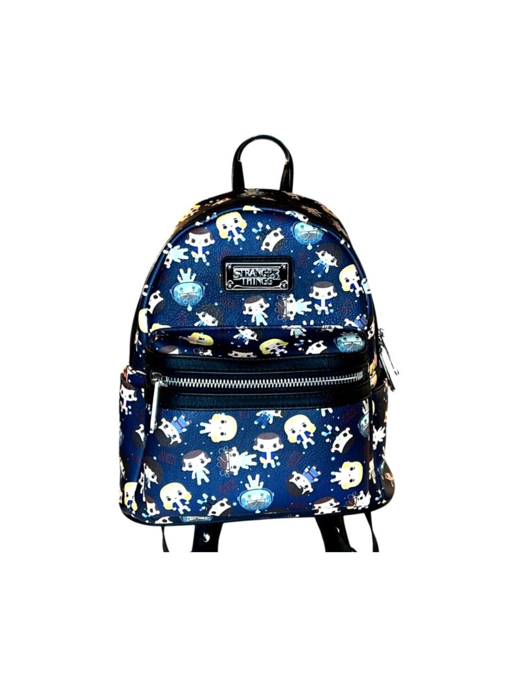 Loungefly Stranger Things Chibi Mini Backpack Eleven Demogorgon Blue